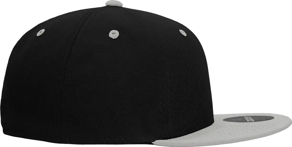 Decky Rp1 Retro Fitted Cap - Black Gray
