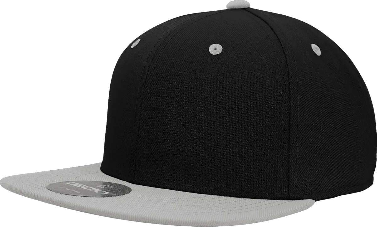 Decky Rp1 Retro Fitted Cap - Black Gray