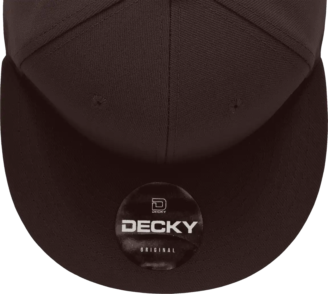 Decky Rp1 Retro Fitted Cap Brown