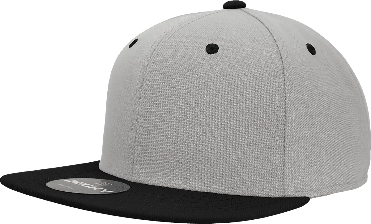 Decky Rp1 Retro Fitted Cap Gray Black / 6.875