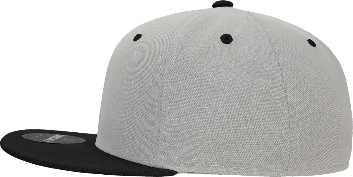 Decky Rp1 Retro Fitted Cap Gray Black