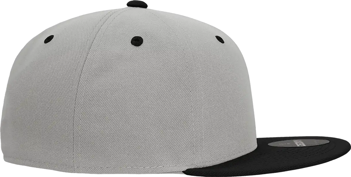 Decky Rp1 Retro Fitted Cap Gray Black