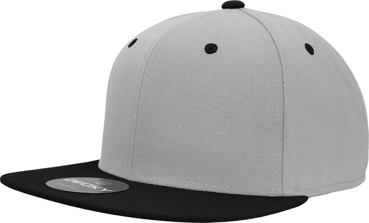 Decky Rp1 Retro Fitted Cap - Gray Black