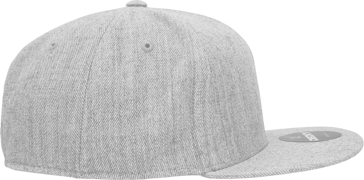 Decky Rp1 Retro Fitted Cap Heather Gray