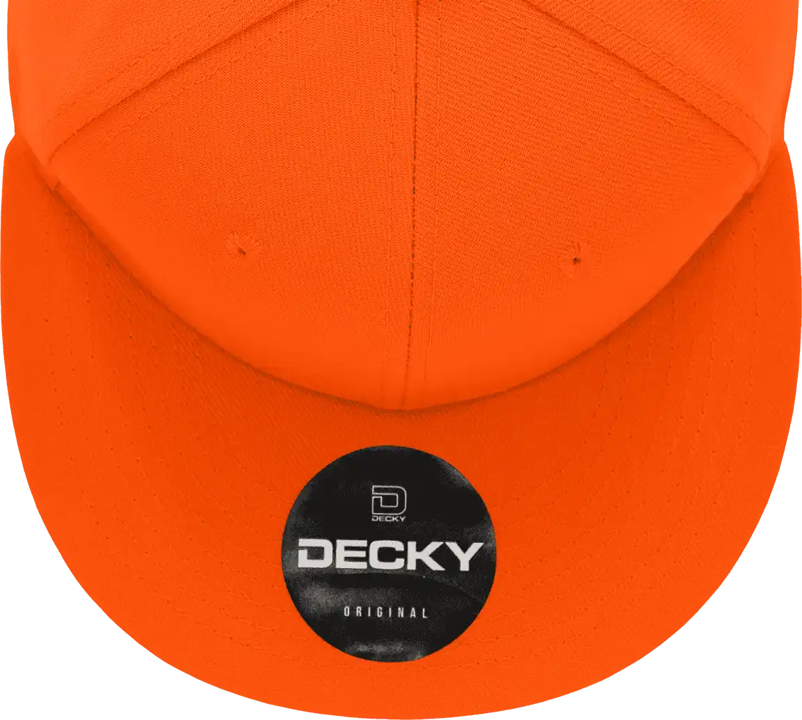 Decky Rp1 Retro Fitted Cap Orange