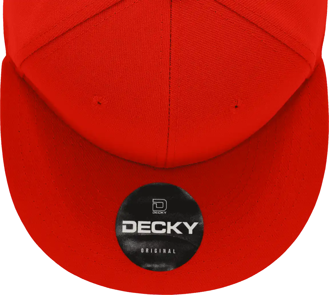 Decky Rp1 Retro Fitted Cap Red