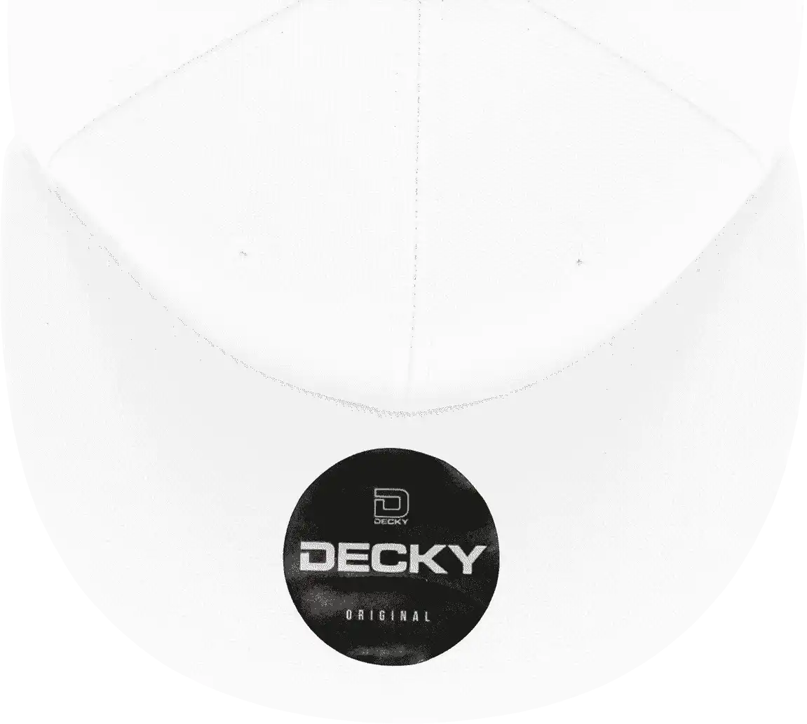 Decky Rp1 Retro Fitted Cap White