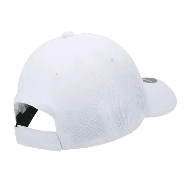 Deckygolf 6105 Pique Patterned L/c Relaxed Cap - White - one Size Fits Most