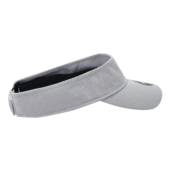 Deckygolf 6204 Dimple Patterned Sun Visor - Gray - one Size Fits Most