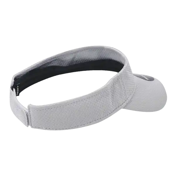 Deckygolf 6204 Dimple Patterned Sun Visor - Gray - one Size Fits Most