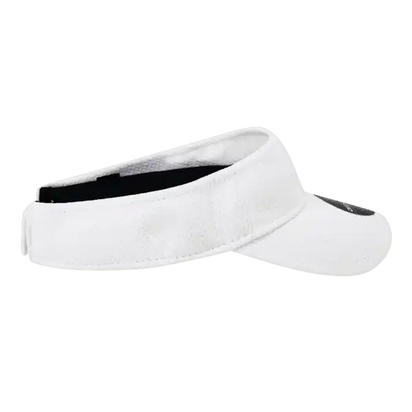 Deckygolf 6204 Dimple Patterned Sun Visor - White - one Size Fits Most