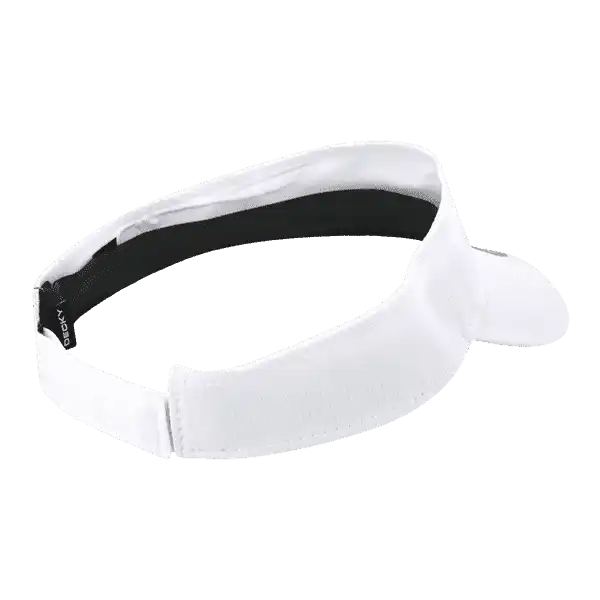 Deckygolf 7104 Grid H2o Sun Visor - White - one Size Fits Most