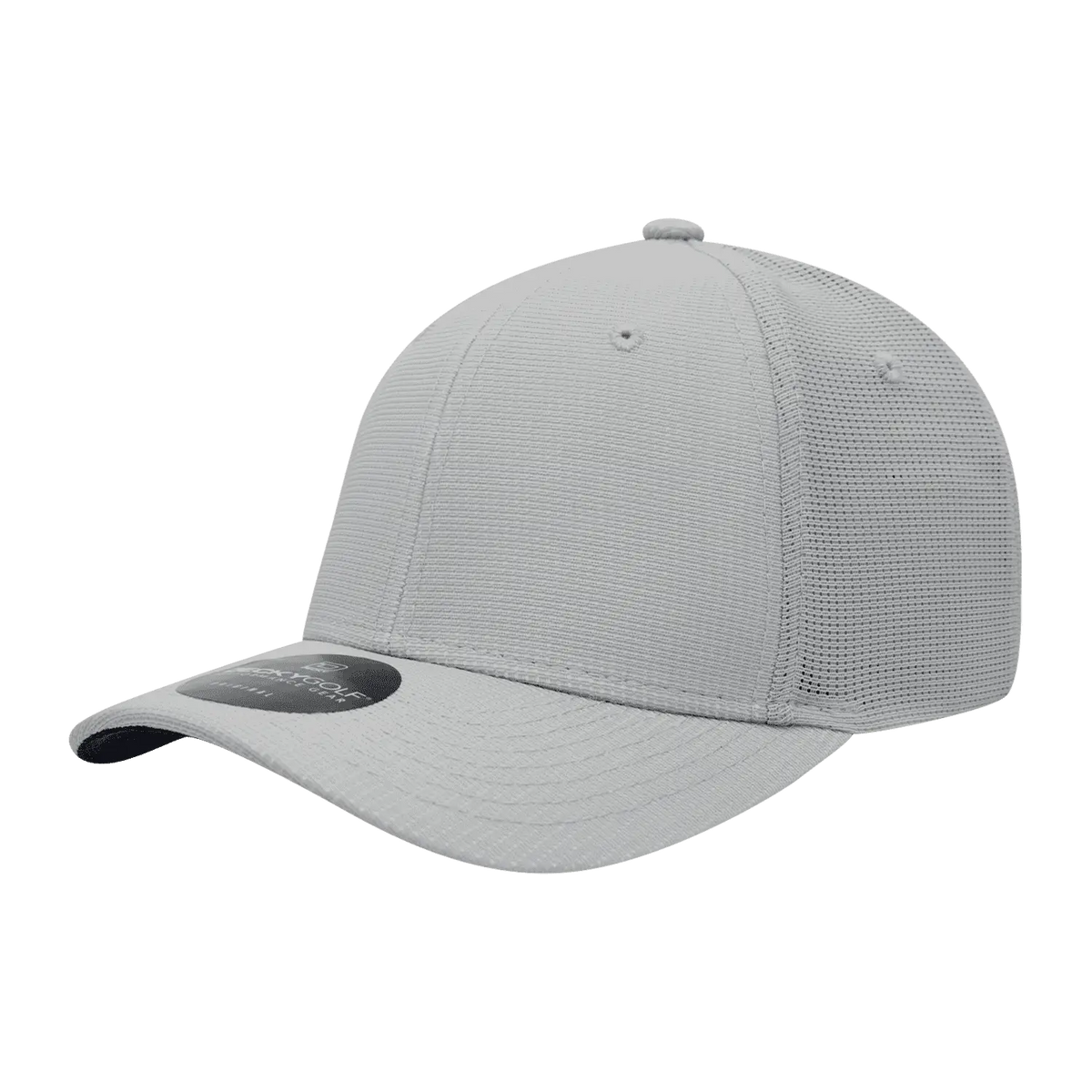 Deckygolf 8101 Screen Fabric L/c Structured Cap - Gray - one Size Fits Most