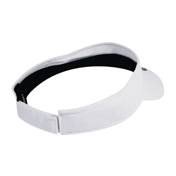 Deckygolf 8104 Screen Fabric Sun Visor - White - one Size Fits Most