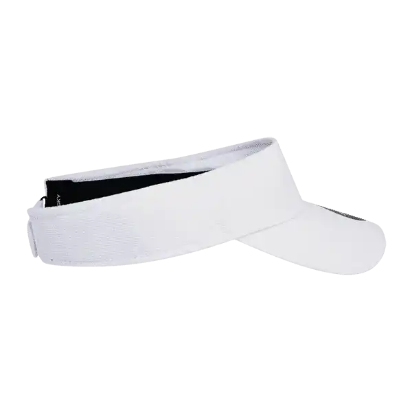 Deckygolf 8104 Screen Fabric Sun Visor - White - one Size Fits Most