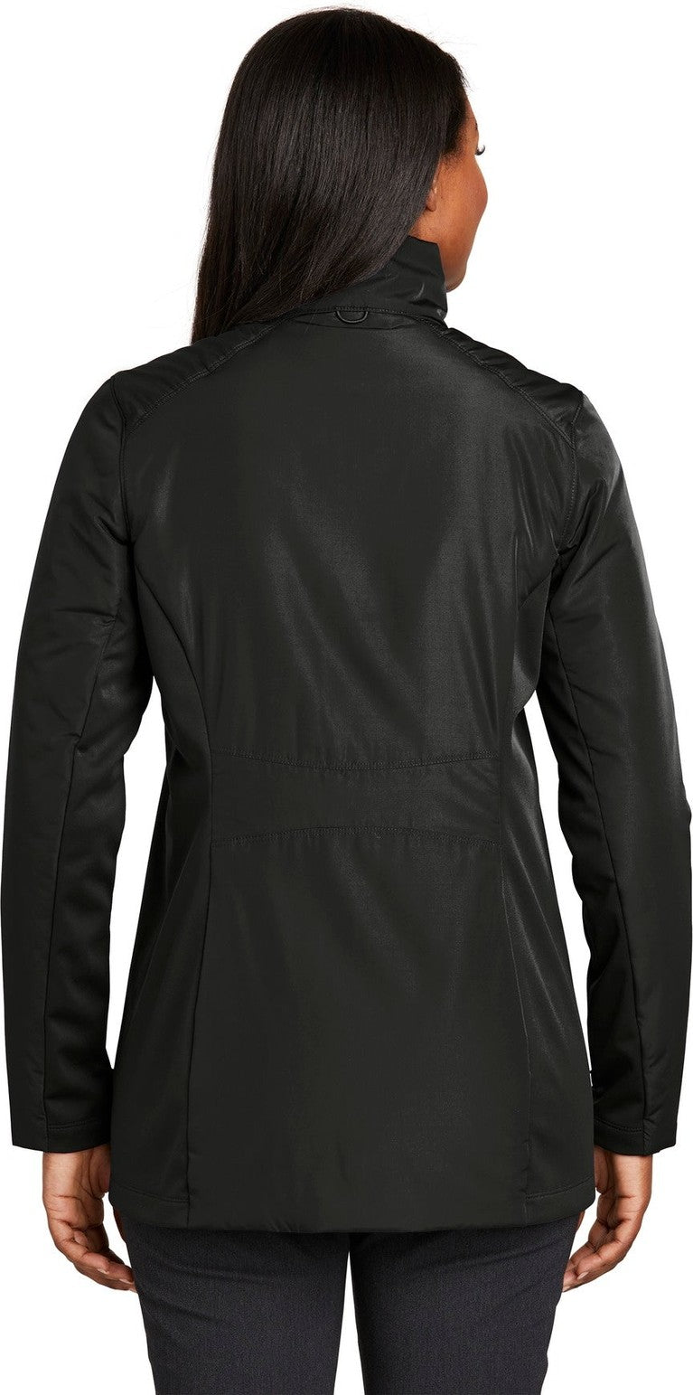 Deep Black Port Authority Women's Collective Insulated Jacket. L902
