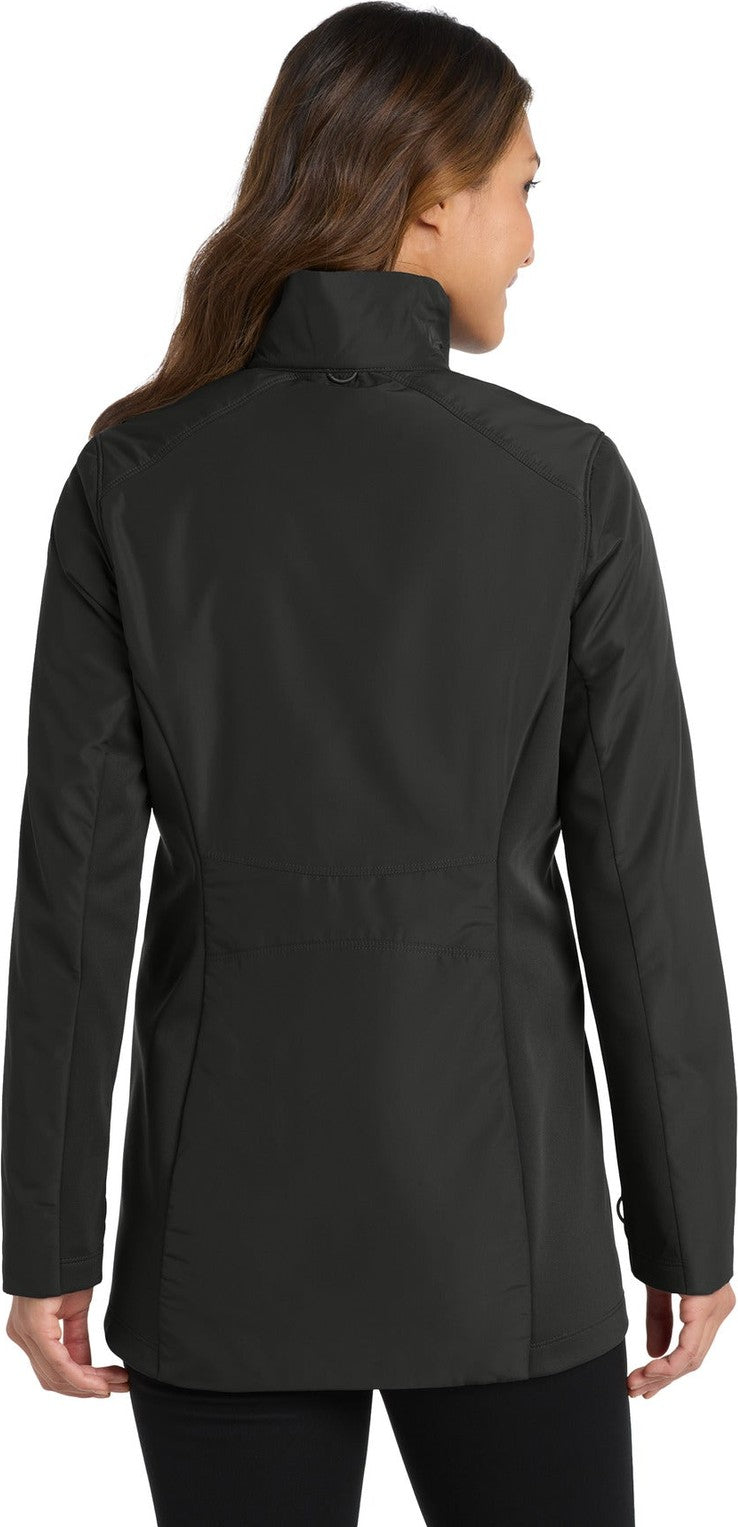 Deep Black Port Authority Women's Collective Insulated Jacket. L902