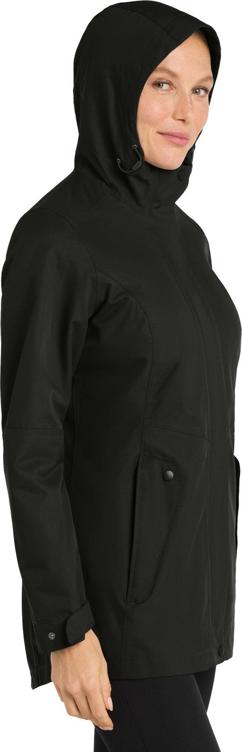 Deep Black Port Authority Women's Collective Outer Shell Jacket. L900