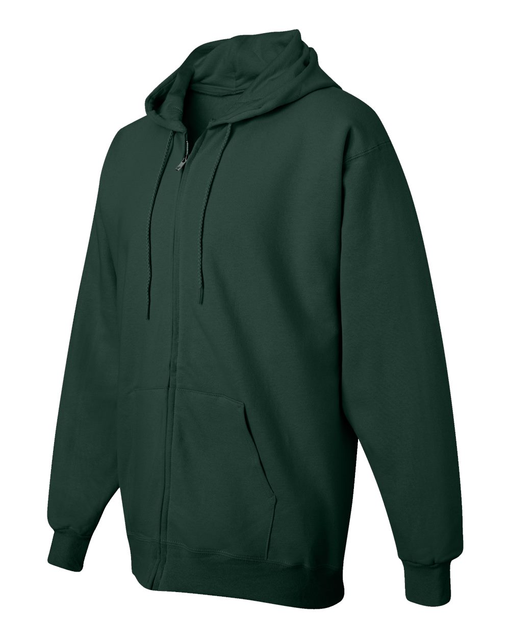 Deep Forest Ultimate Cotton® Full-Zip Hooded Sweatshirt - F280