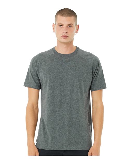 Deep Heather Heather CVC Raglan Tee - 3201