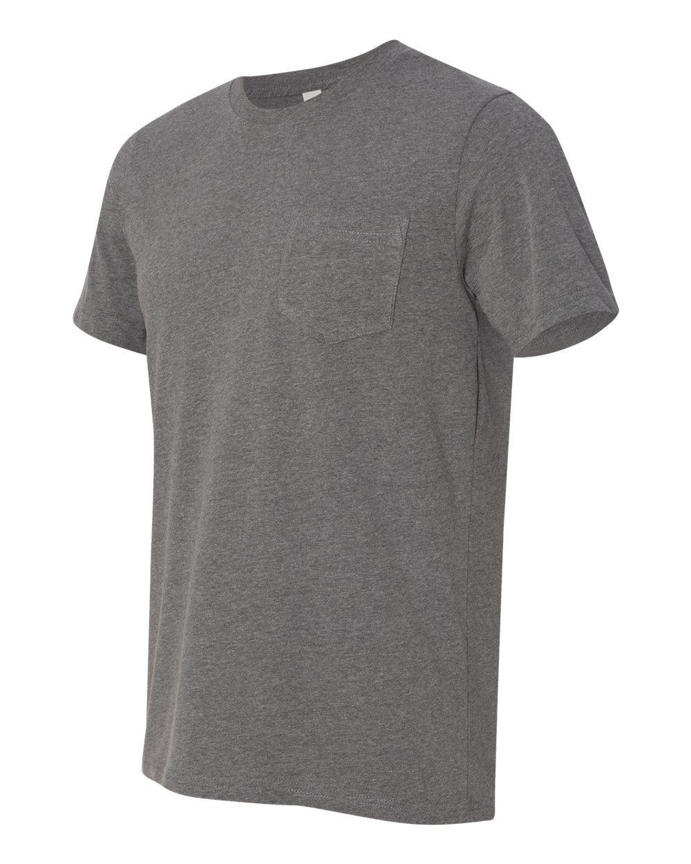 Deep Heather Jersey Pocket Tee - 3021