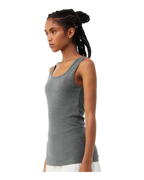 Deep Heather Women's Micro Rib Tank - 1081