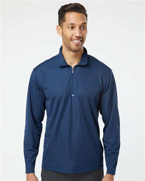 Deep Navy Malibu Performance Quarter-Zip Pullover - 350