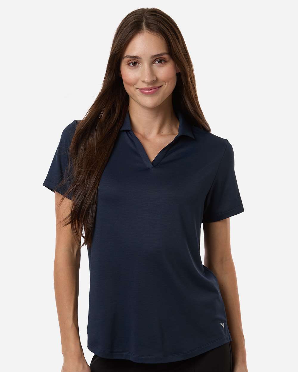 Deep Navy Women's Icon Polo 2.0 - 631050 plain