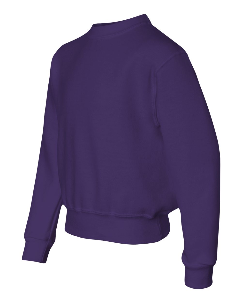Deep Purple NuBlend® Youth Crewneck Sweatshirt - 562BR