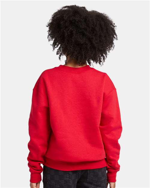 Deep Red Ecosmart® Youth Crewneck Sweatshirt - P360