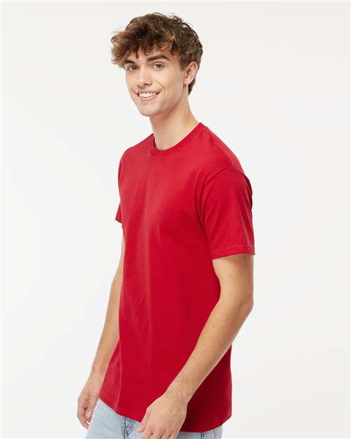 Deep Red Gold Soft Touch T-Shirt - 4800