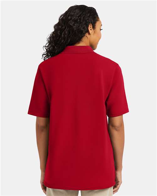 Deep Red Piqué Polo - 055P