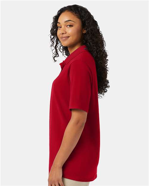 Deep Red Piqué Polo - 055P