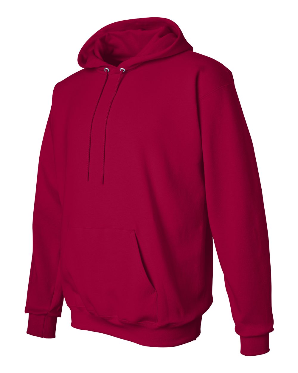 Deep Red Ultimate Cotton® Hooded Sweatshirt - F170