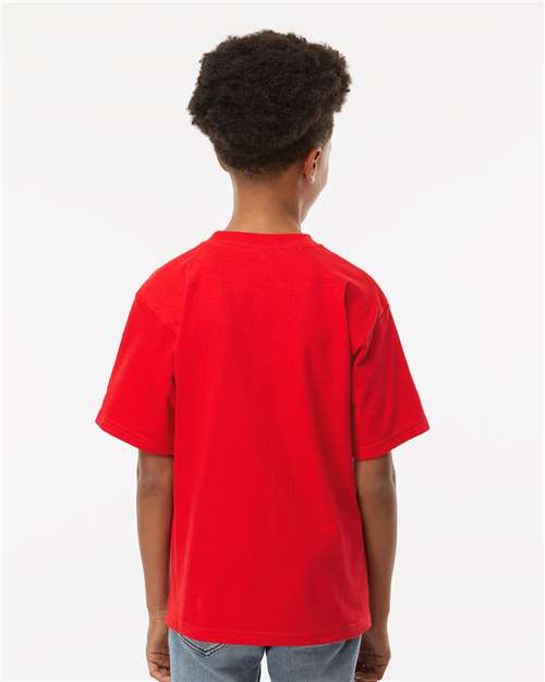 Deep Red Youth Gold Soft Touch T-Shirt - 4850