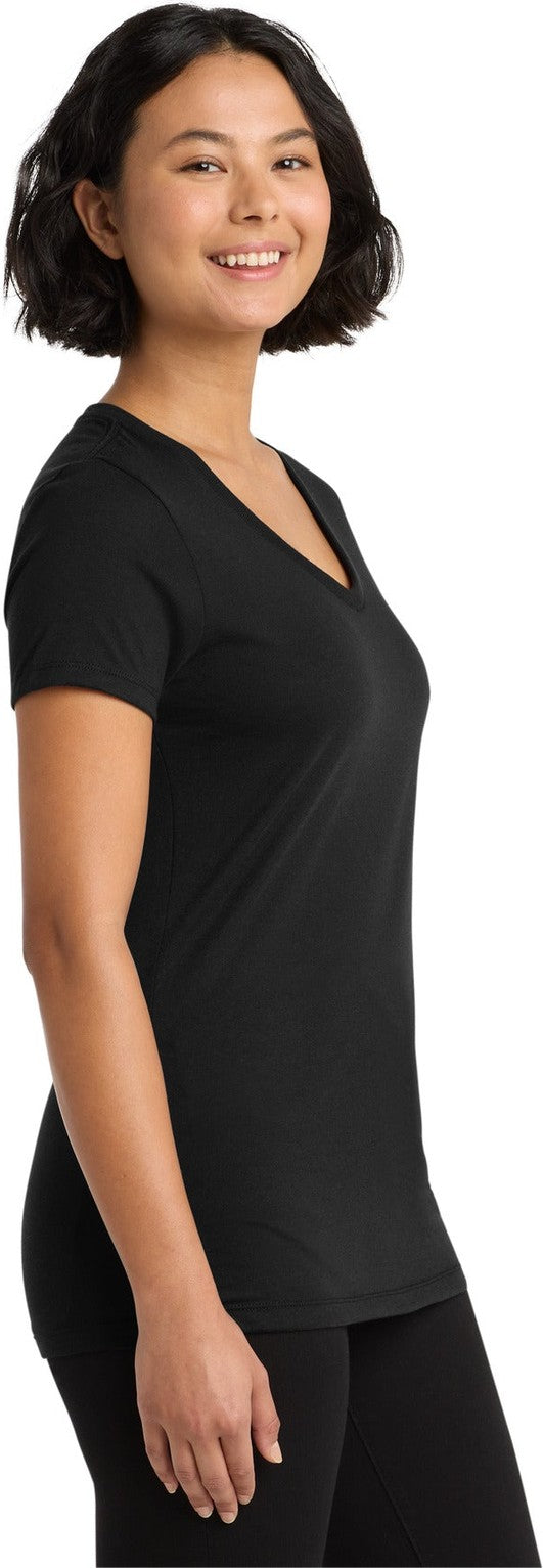 DeepBlack Allmade Women's Tri-Blend V-Neck Tee AL2018