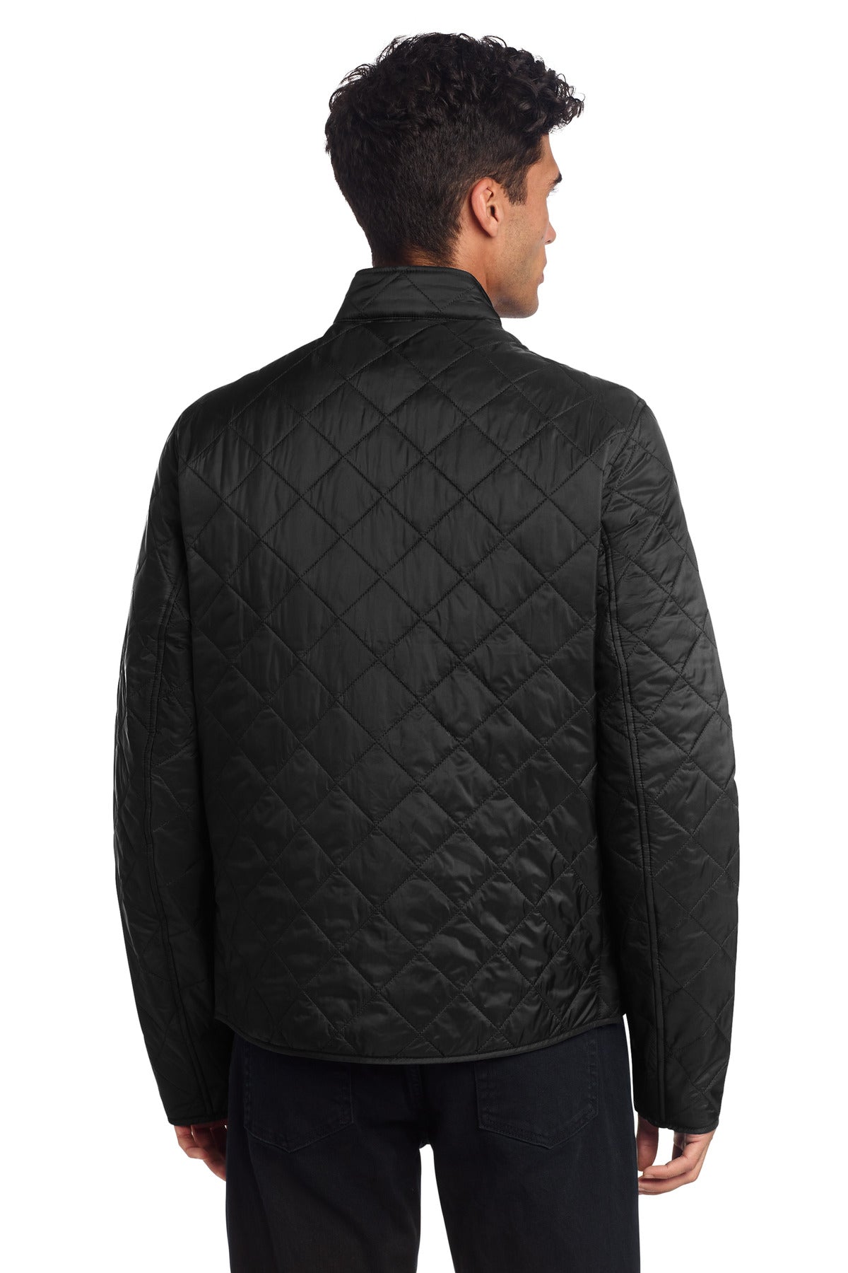 DeepBlack Mercer+Mettle Quilted Full-Zip Jacket MM7200
