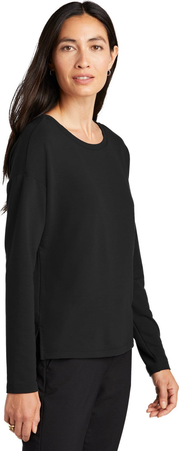 DeepBlack Mercer+Mettle Women's Stretch Drop Shoulder Pullover MM3013