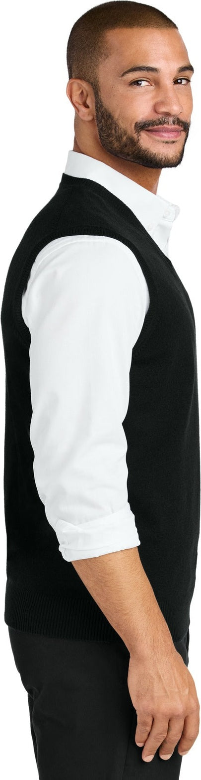 DeepBlack Port Authority Easy Care Sweater Vest SW2860