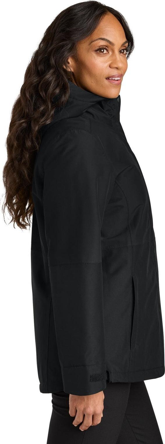 DeepBlack Port Authority Women's Insulated Heavy Ripstop Jacket L721