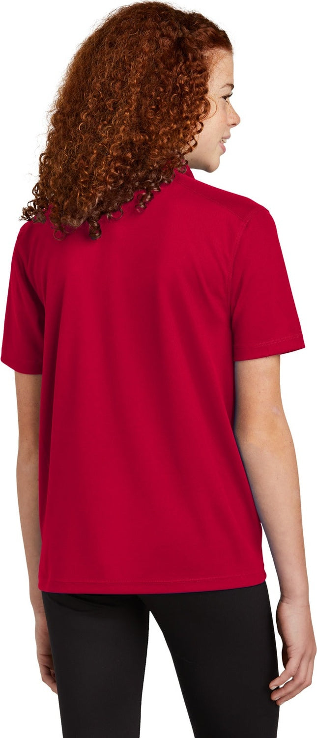DeepRed Sport-Tek Youth UV Micropique Polo YST740