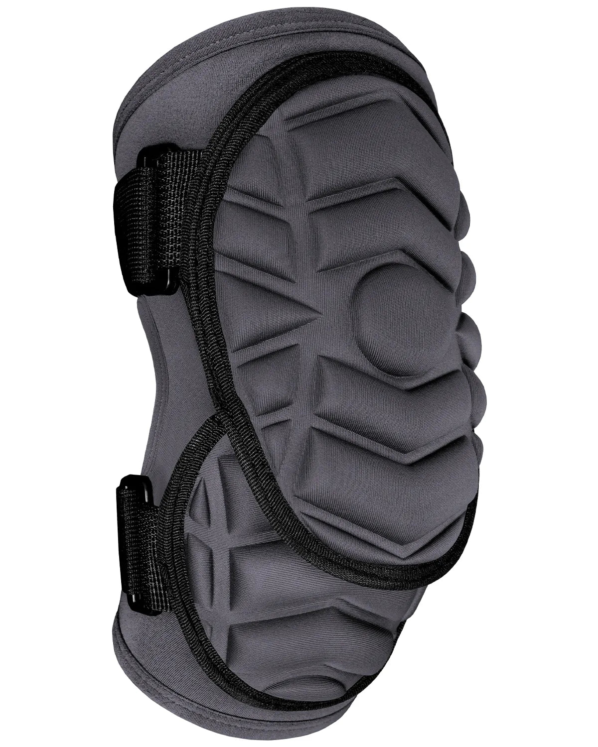 Defender Plus Baseball Elbow Guard with Adjustable Straps (dark Gray)-youth