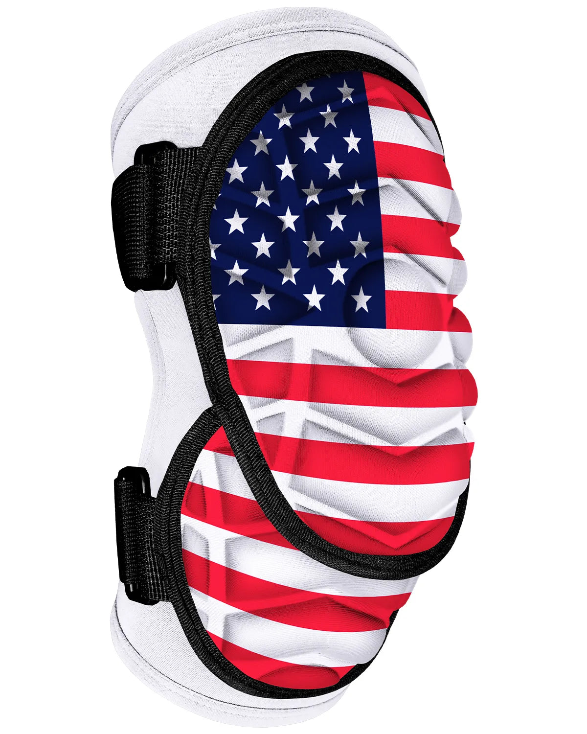 Defender Plus Baseball Elbow Guard with Adjustable Straps (usa Flag)-youth