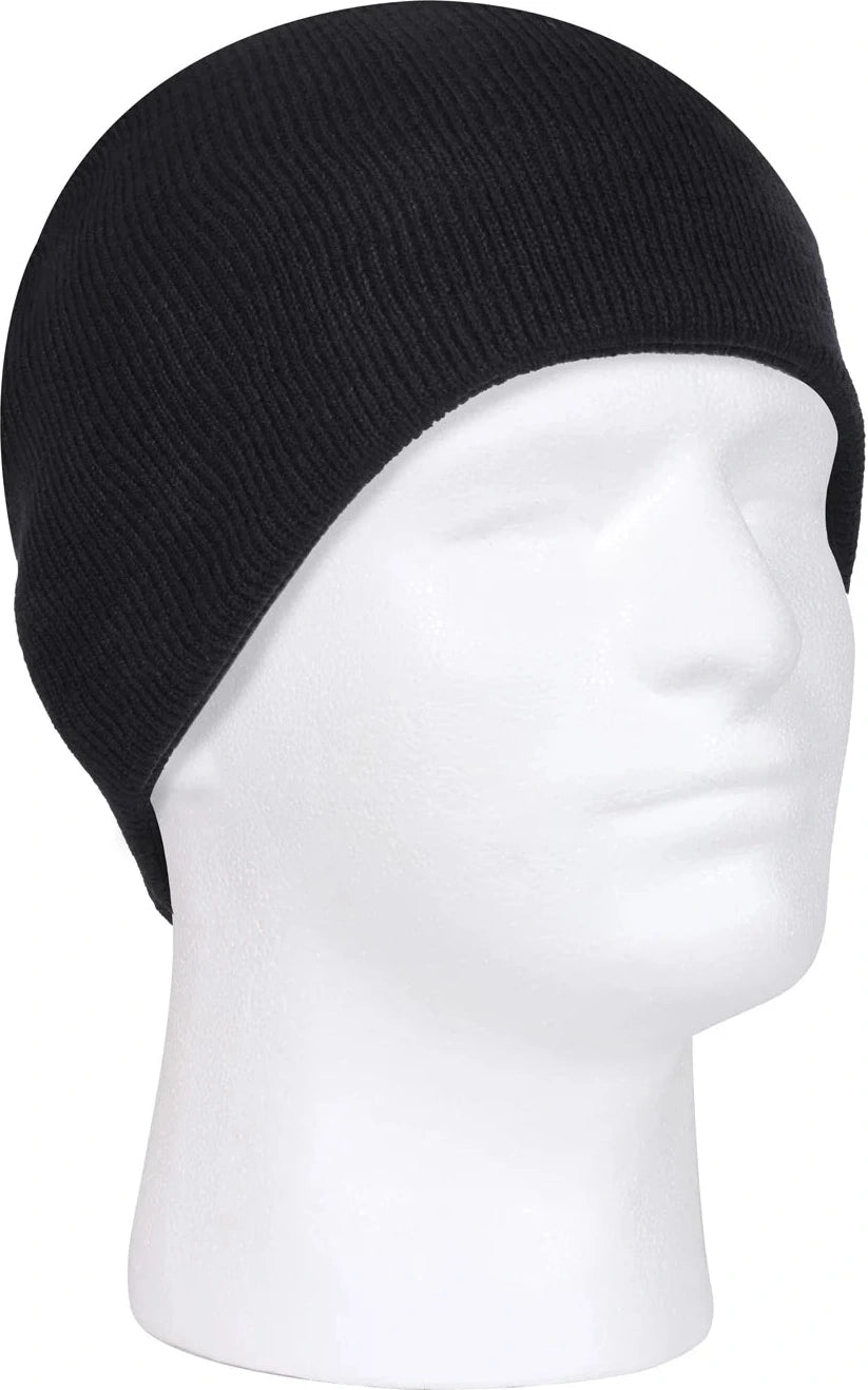 Deluxe Acrylic Skull Cap - Black