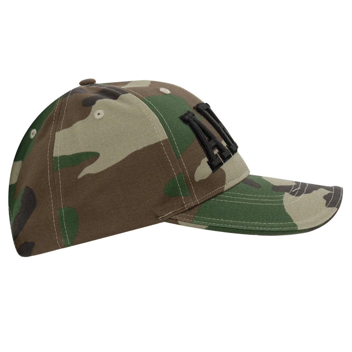 Deluxe Army Embroidered Low Profile Insignia Cap