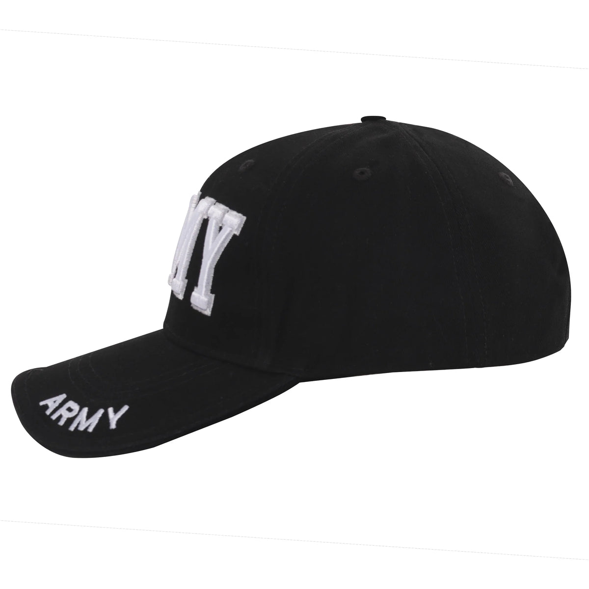 Deluxe Army Embroidered Low Profile Insignia Cap