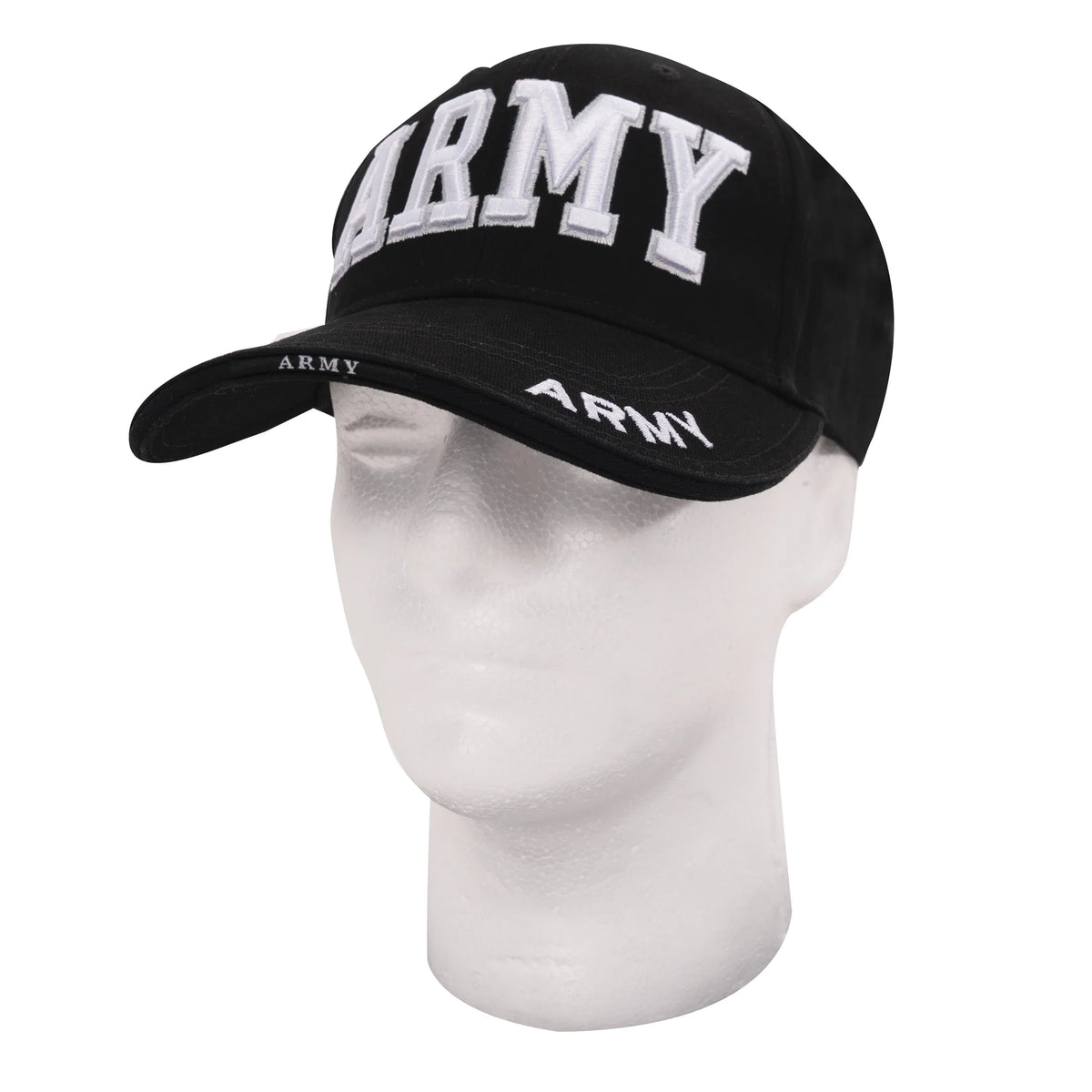 Deluxe Army Embroidered Low Profile Insignia Cap