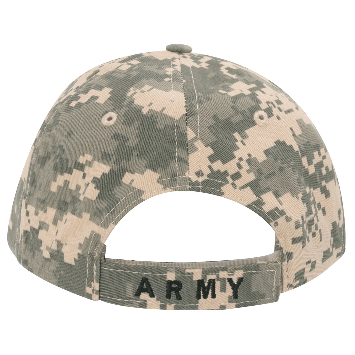 Deluxe Army Embroidered Low Profile Insignia Cap