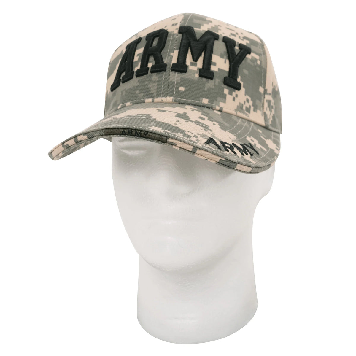 Deluxe Army Embroidered Low Profile Insignia Cap