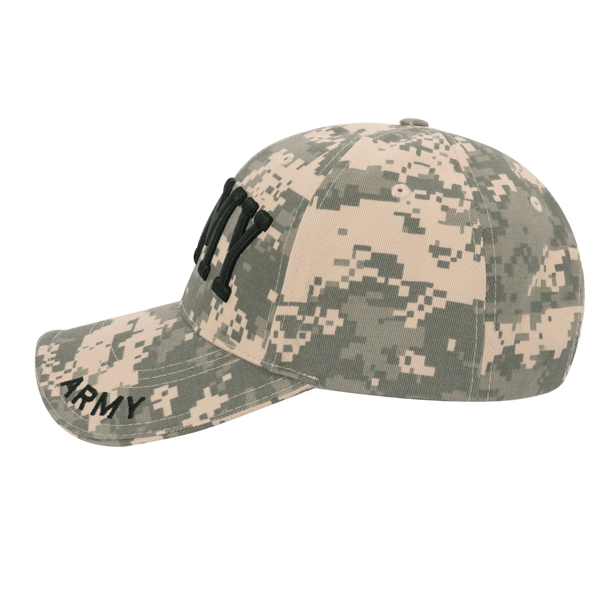 Deluxe Army Embroidered Low Profile Insignia Cap